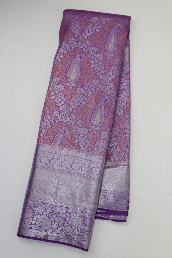 Timeless Purple Kanjipuram Saree
