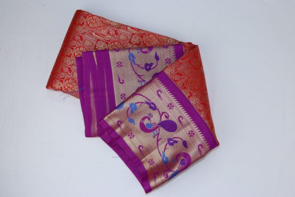Classic Red Kanjipuram Saree